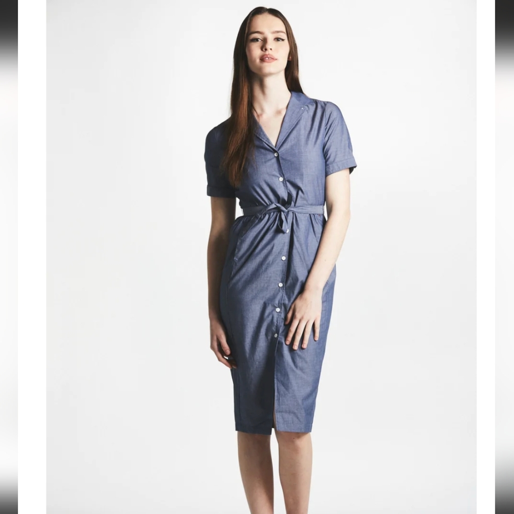 **KHAKI Prototype/Sample** Bridget Bardot Dress, L'ecole Des Femmes